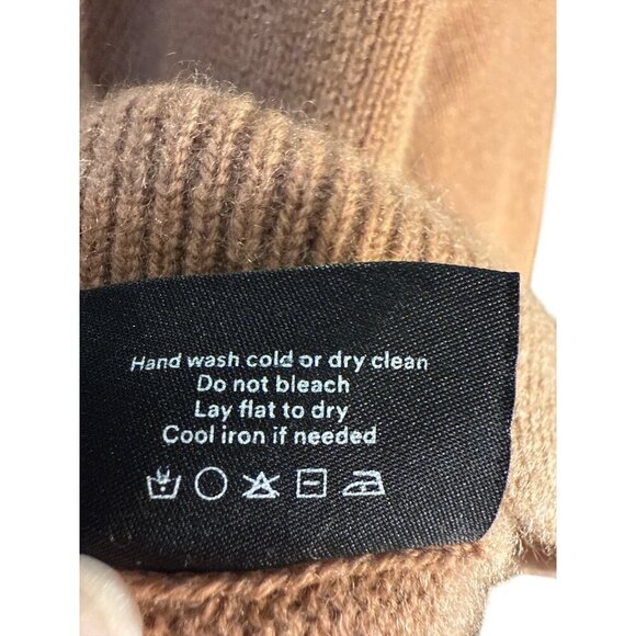 Summersault Cashmere Wool Blend Asymetrical Button Warm Sweater Size Small EUC - Picture 7 of 7